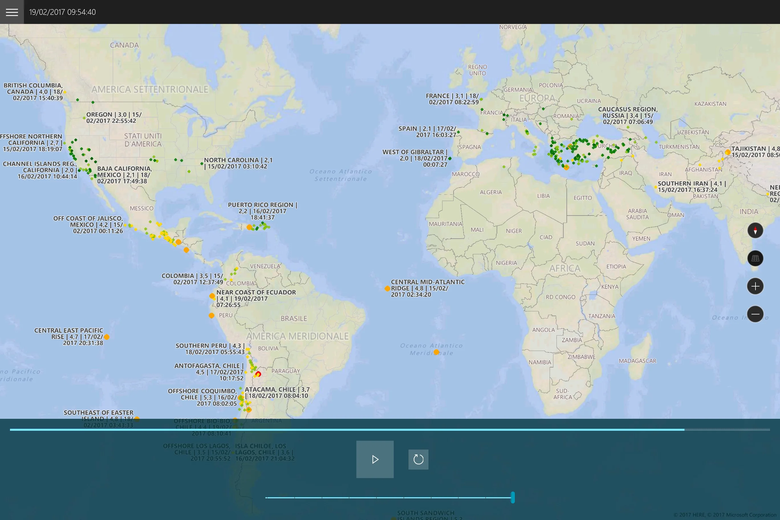 Terrae Motus - Earthquakes tracking screenshot 5