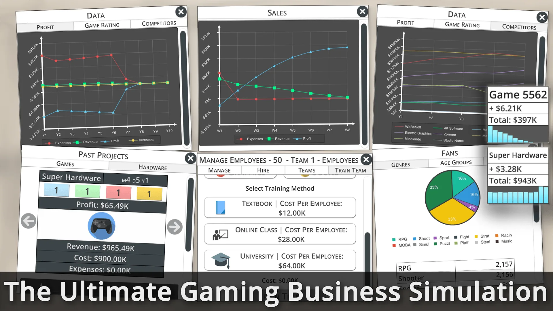 Game Studio Tycoon 3 screenshot 4