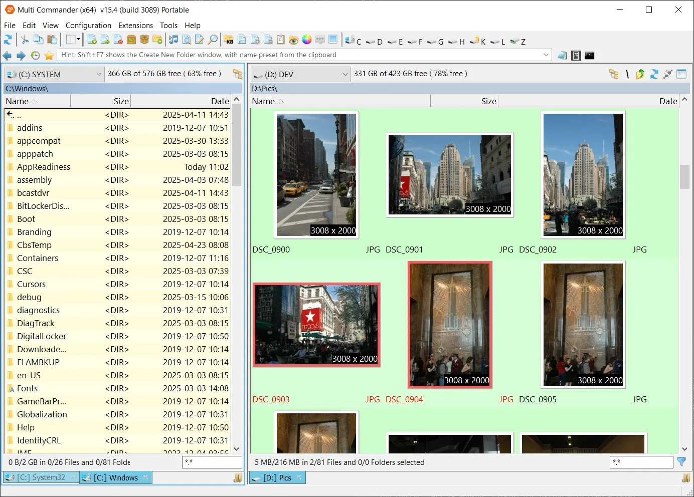 MultiCommander SE (Store Edition) screenshot 3