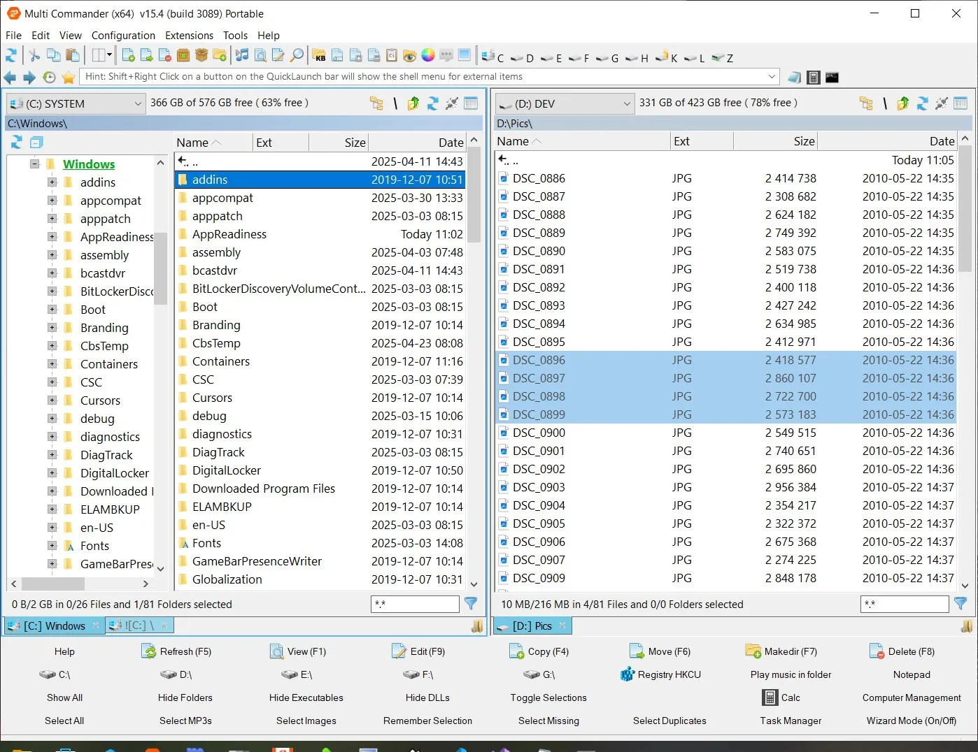 MultiCommander SE (Store Edition) screenshot 4