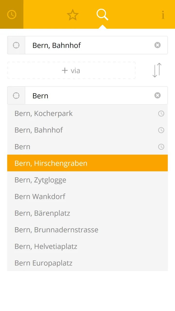 QuickÖV screenshot 2