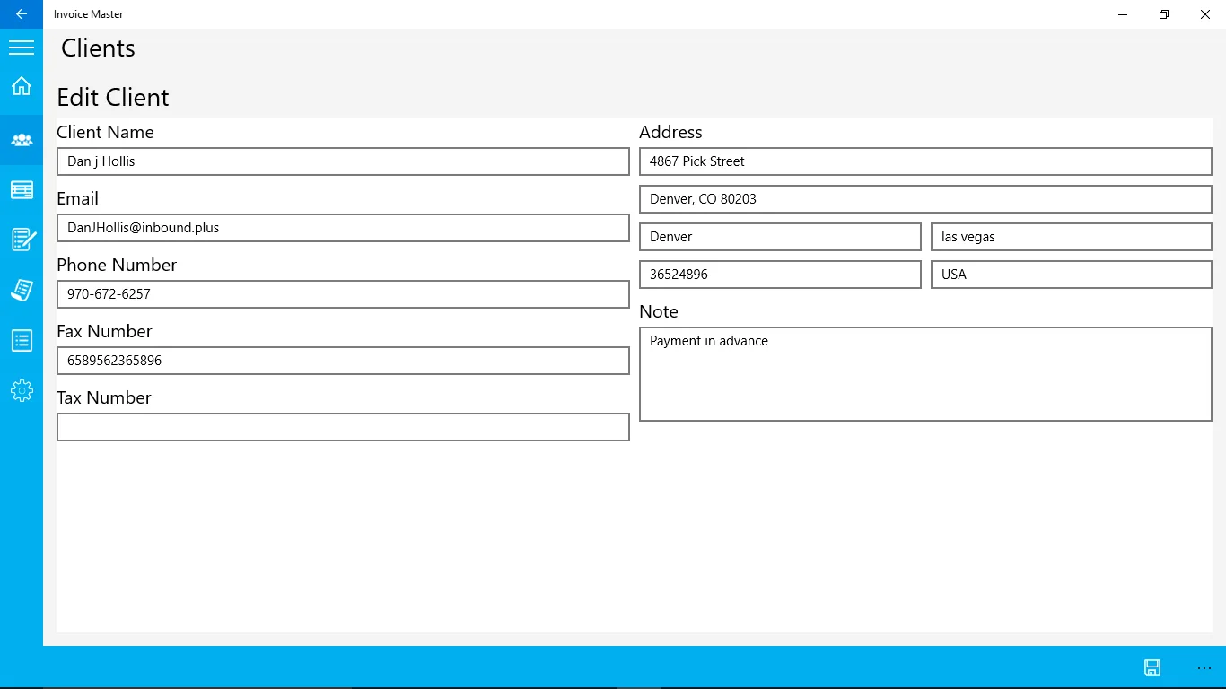 Invoice Master screenshot 4