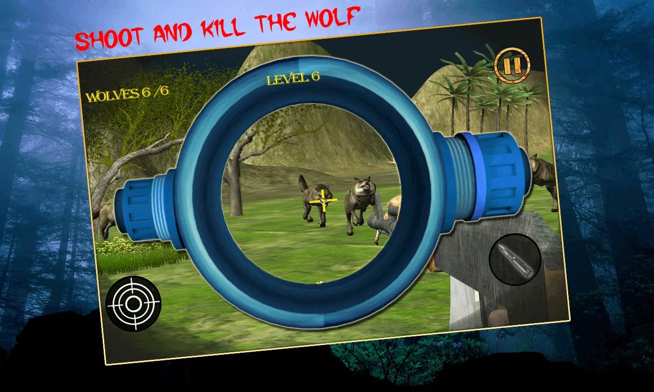 Hunting Jungle Wild Wolf 3D screenshot 5