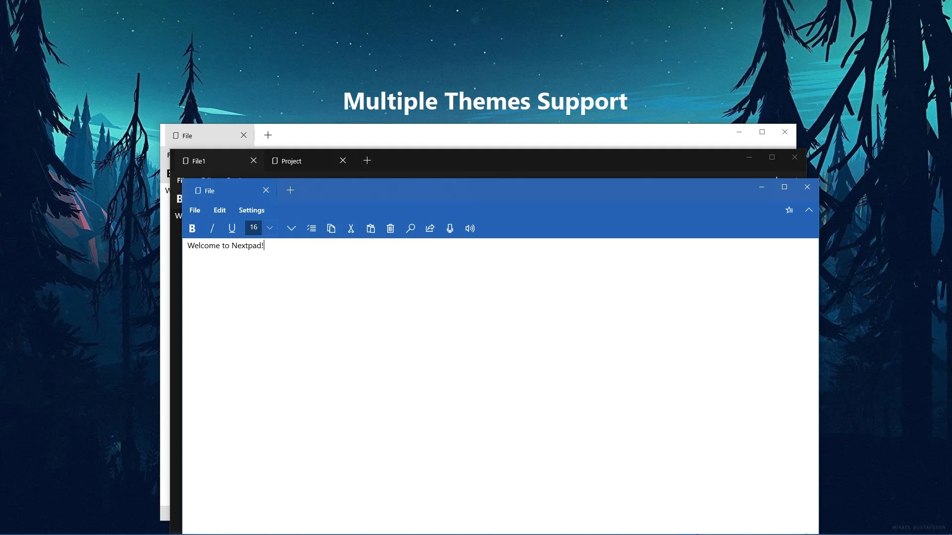 Nextpad screenshot 1