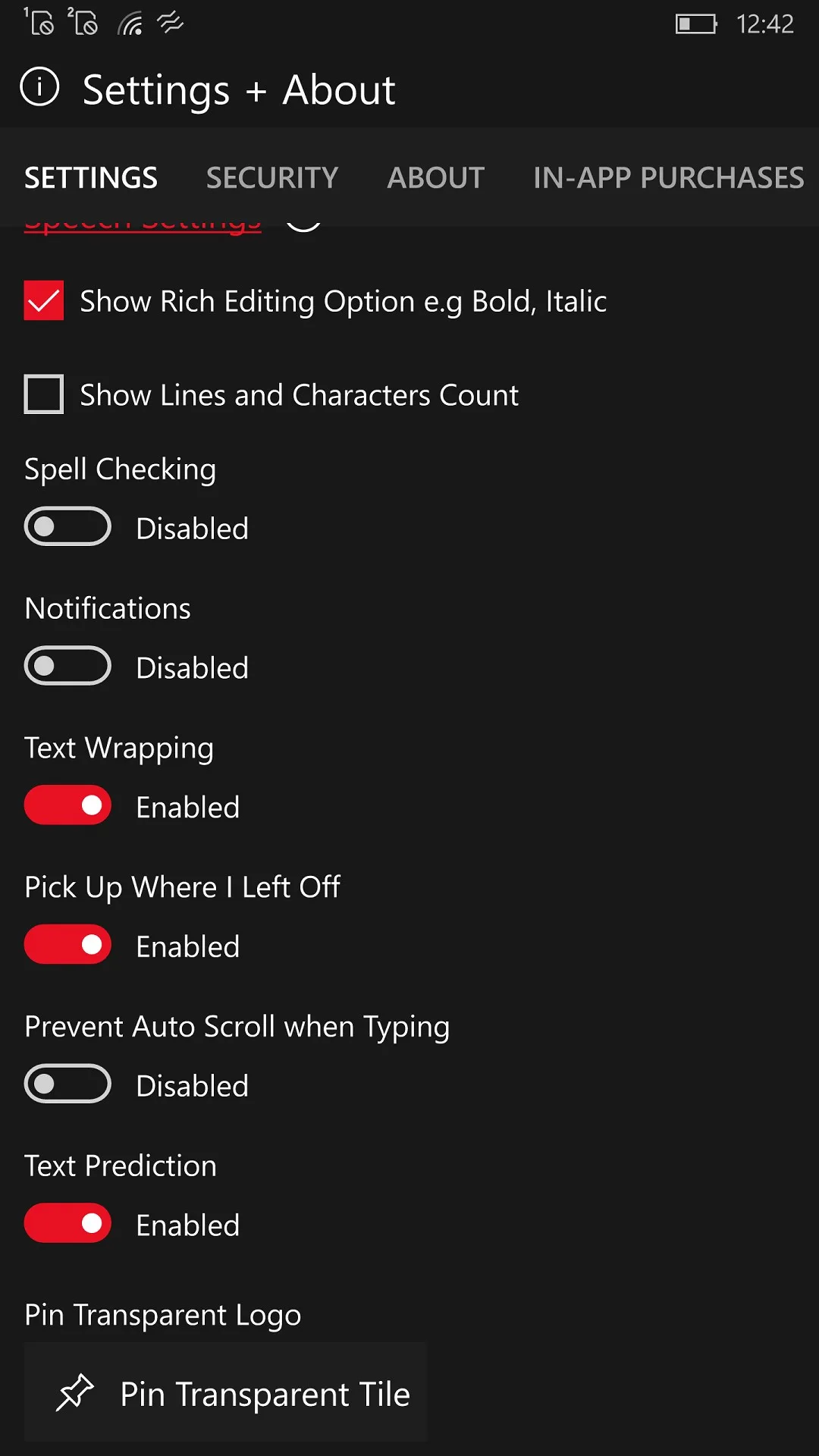 Nextpad screenshot 2