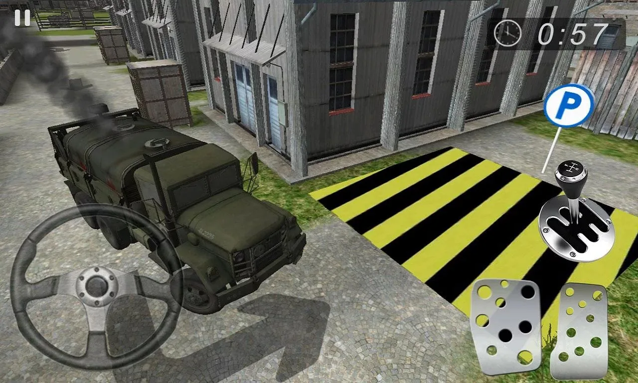Military Jeep Parking Driving Simulation 3D screenshot 4