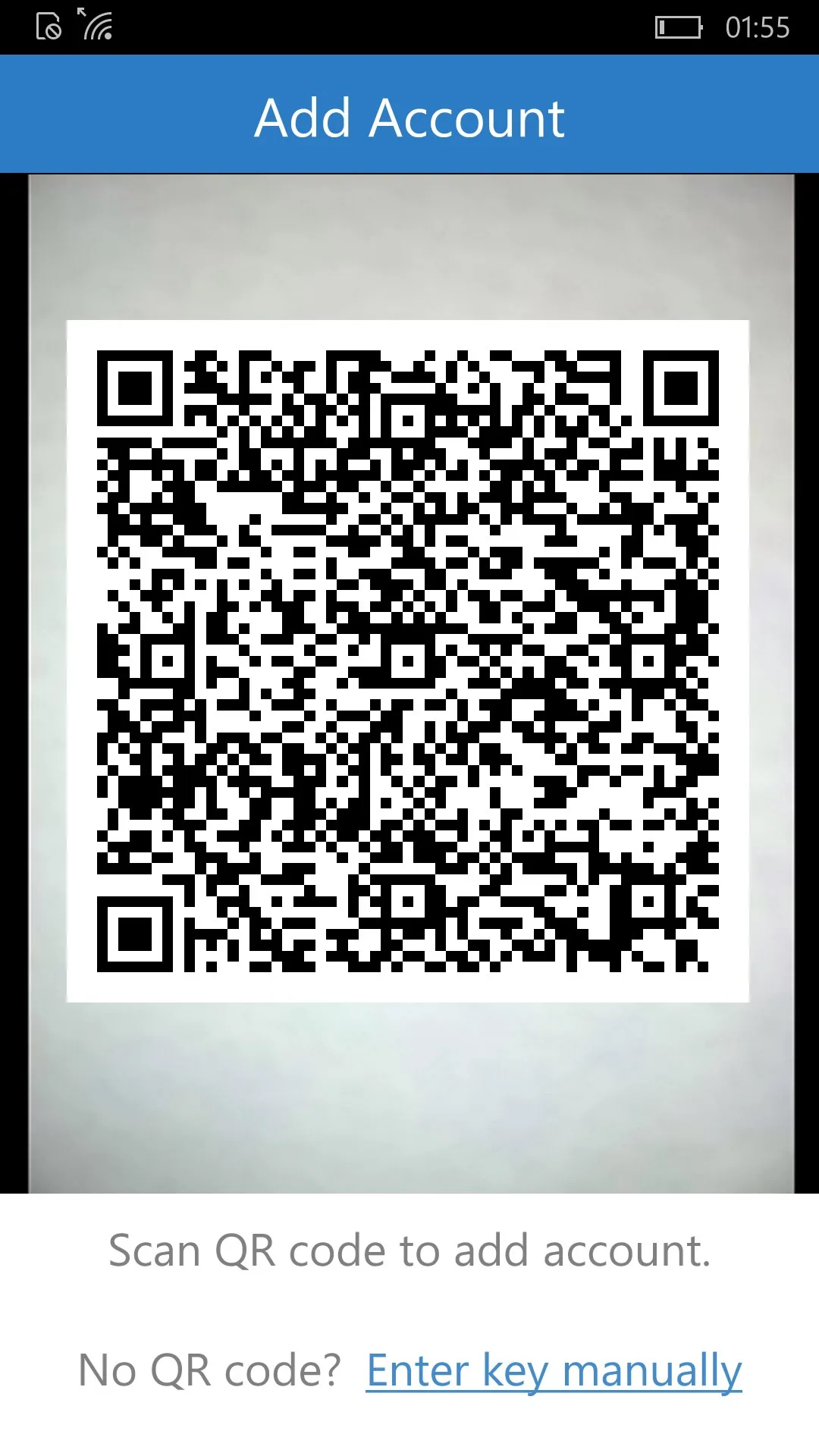 Oracle Mobile Authenticator screenshot 1