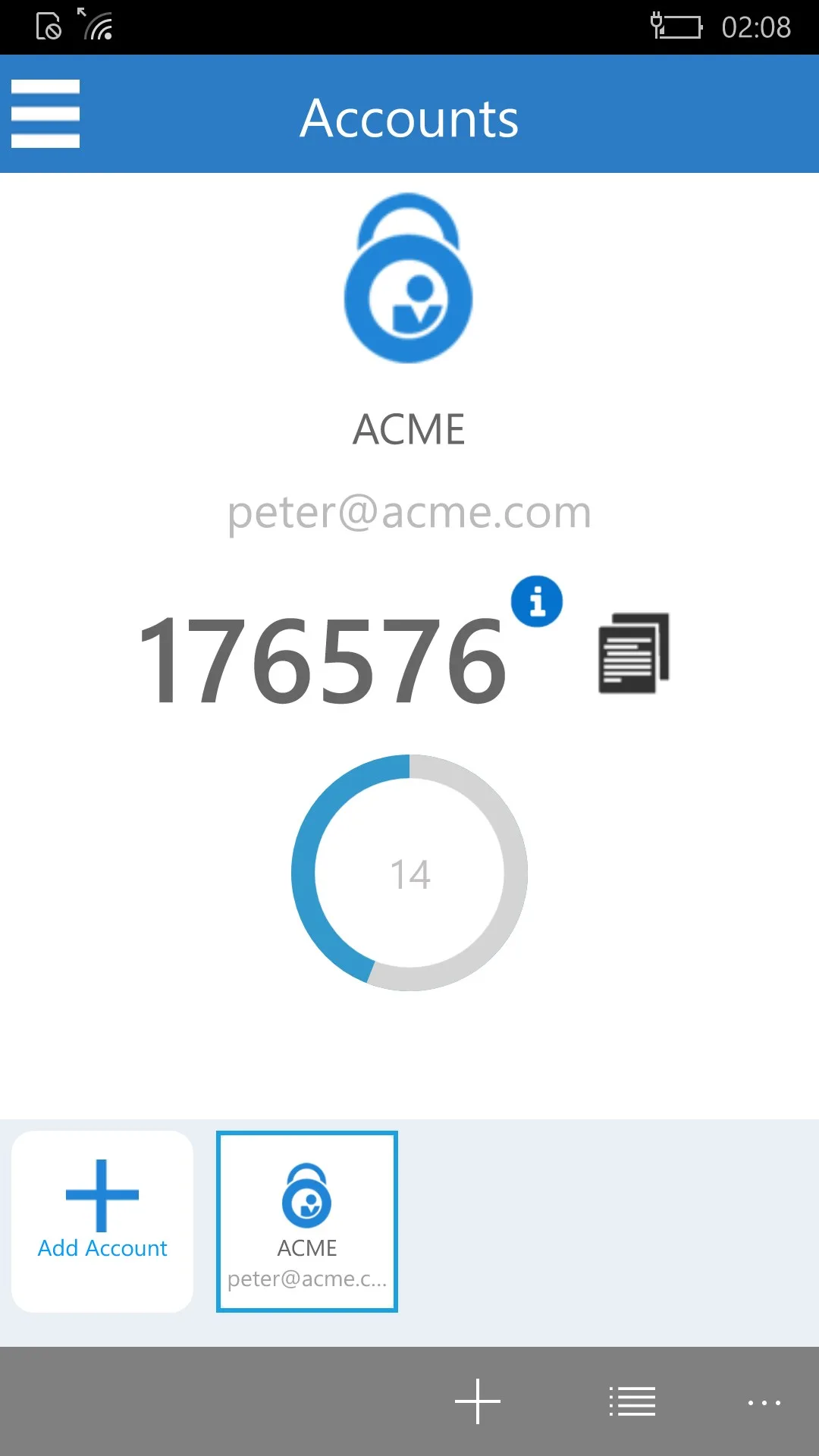 Oracle Mobile Authenticator screenshot 3