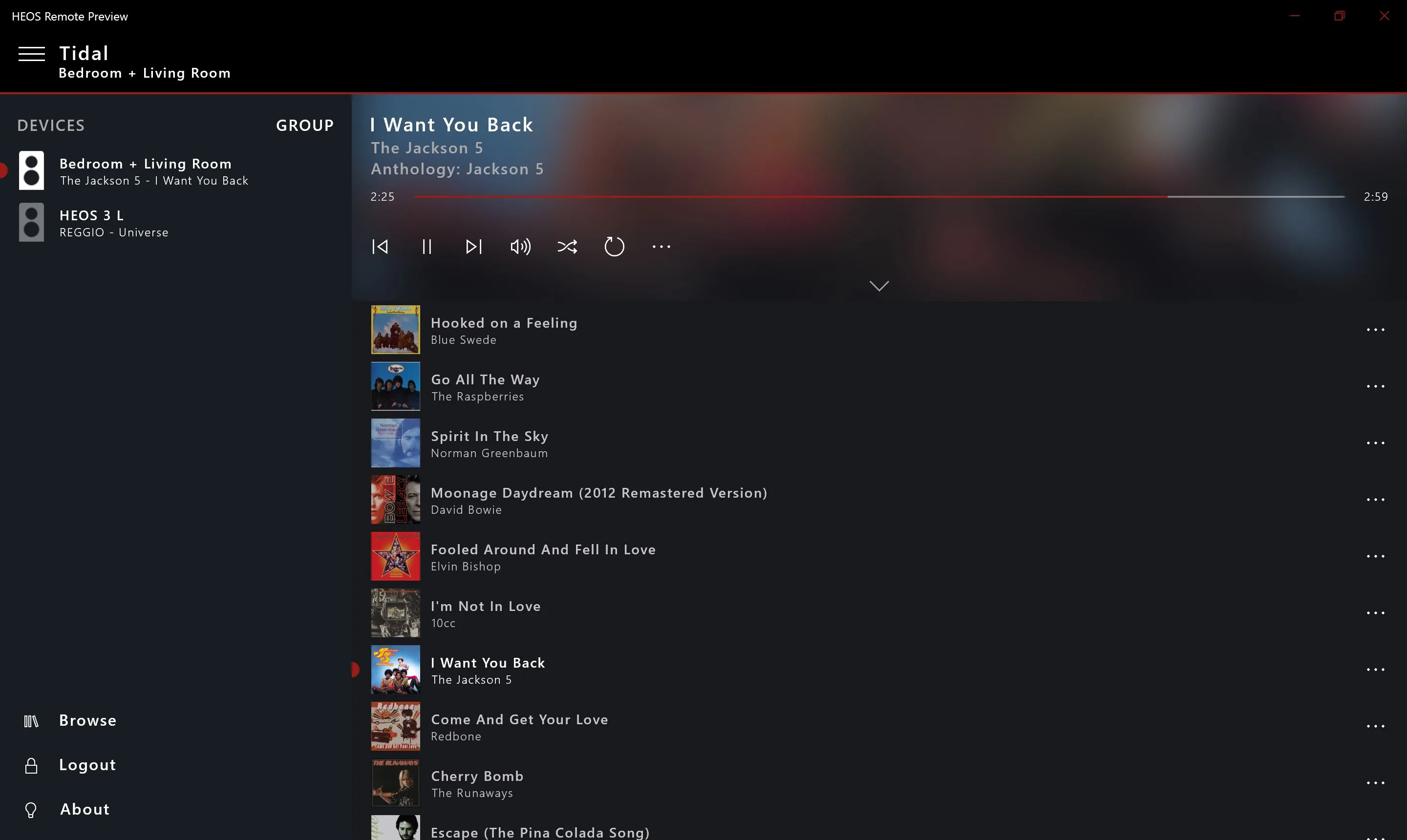 HEOS Remote screenshot 4