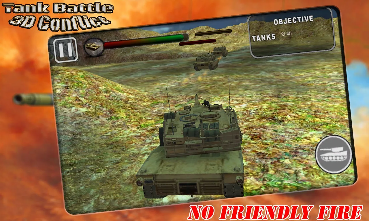 Tank Battle 3D Conflict screenshot 5