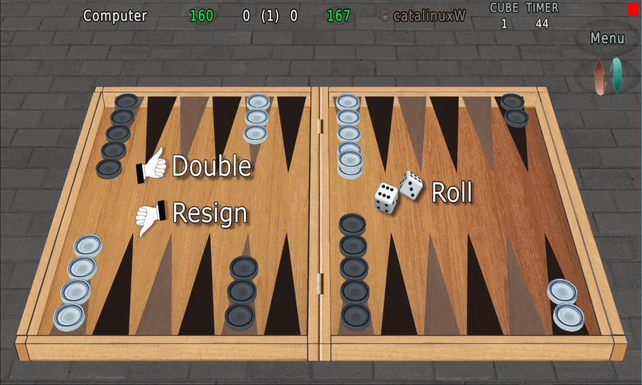 Backgammon Reloaded 3D screenshot 3
