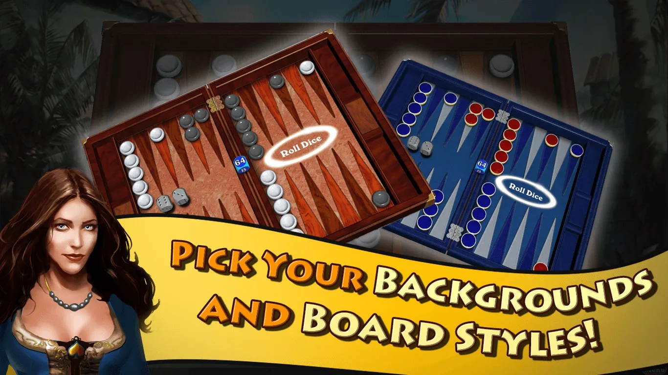 Hardwood Backgammon screenshot 1