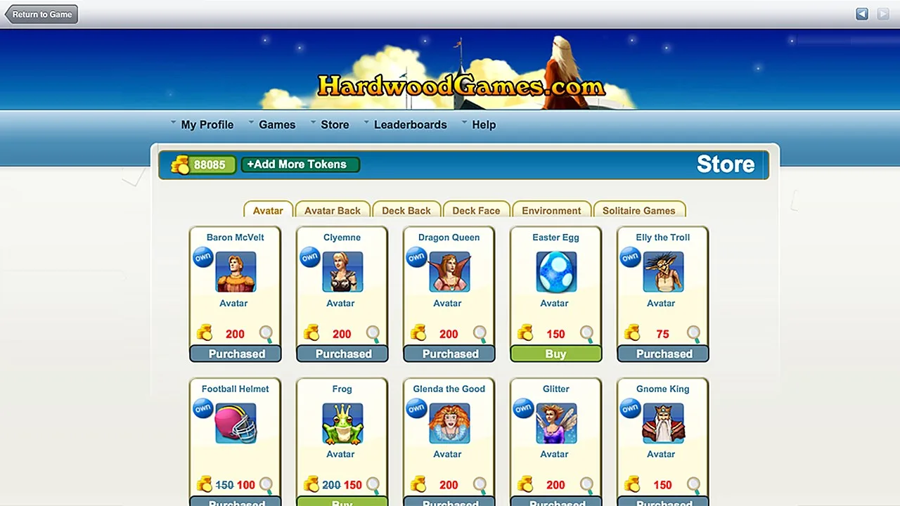 Hardwood Solitaire screenshot 3