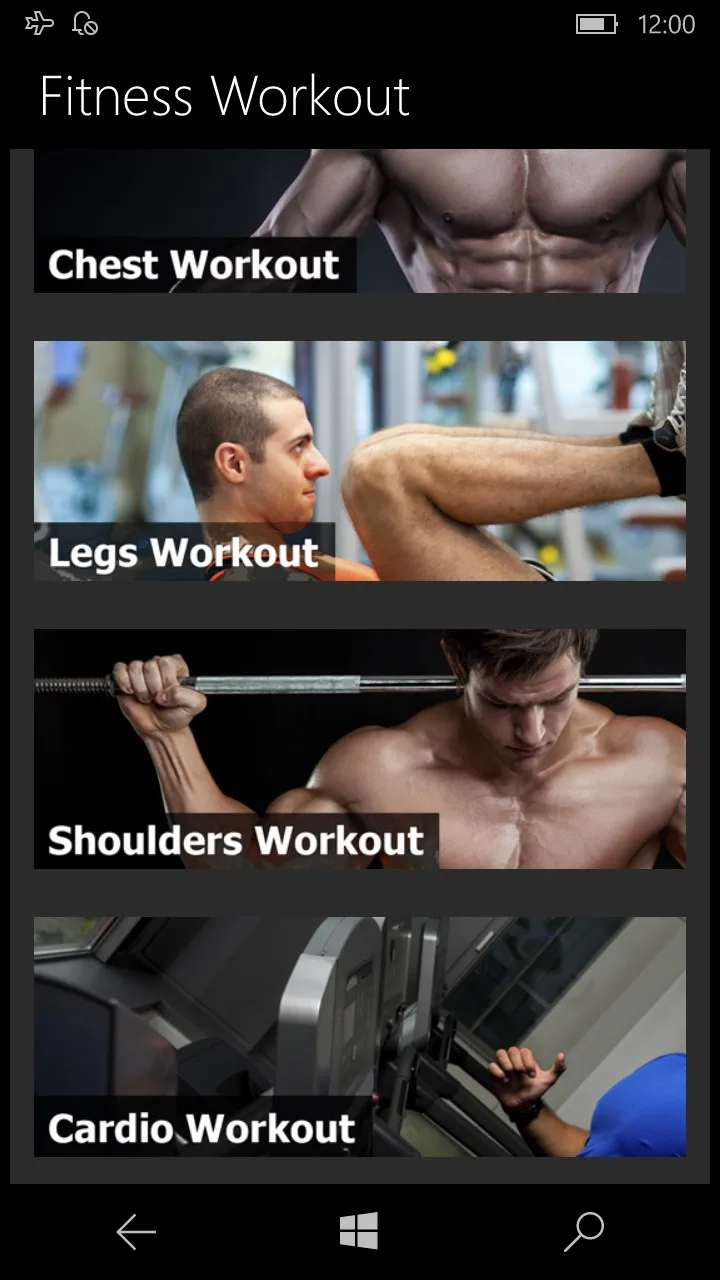 Full Body Workouts screenshot 1