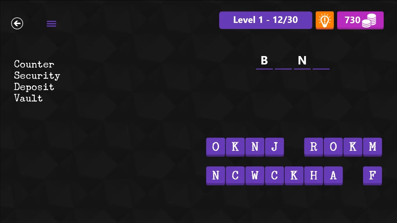 4 Little Clues 1 Word screenshot 1