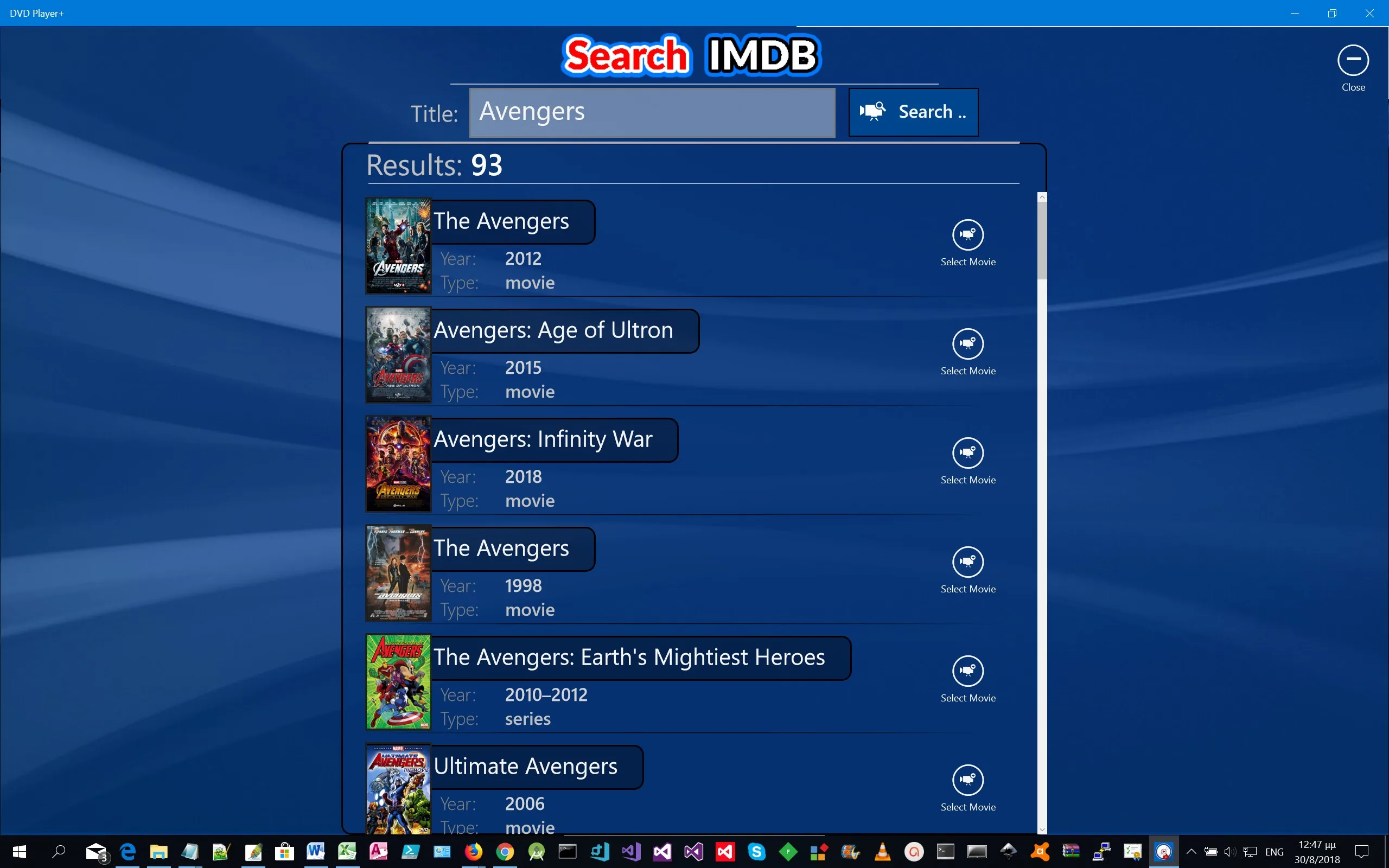 DVD Player+ (DVD and Blu-Ray player) screenshot 5