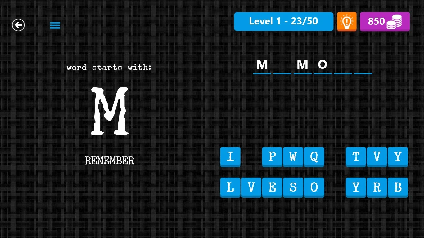 1 Word Quiz screenshot 2