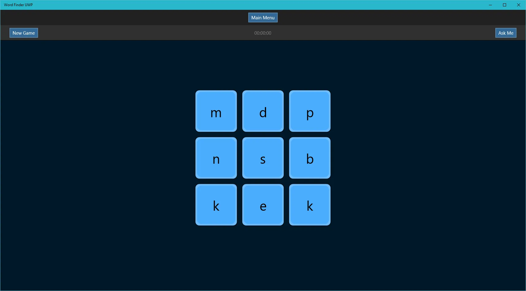 Scrabble game UWP screenshot 3