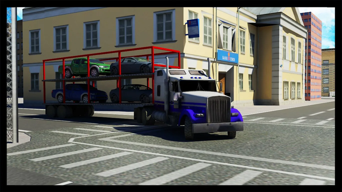 Vehicles Transporter Big Truck screenshot 2