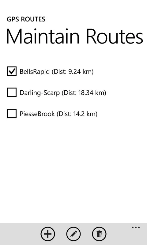 GPS Routes screenshot 3