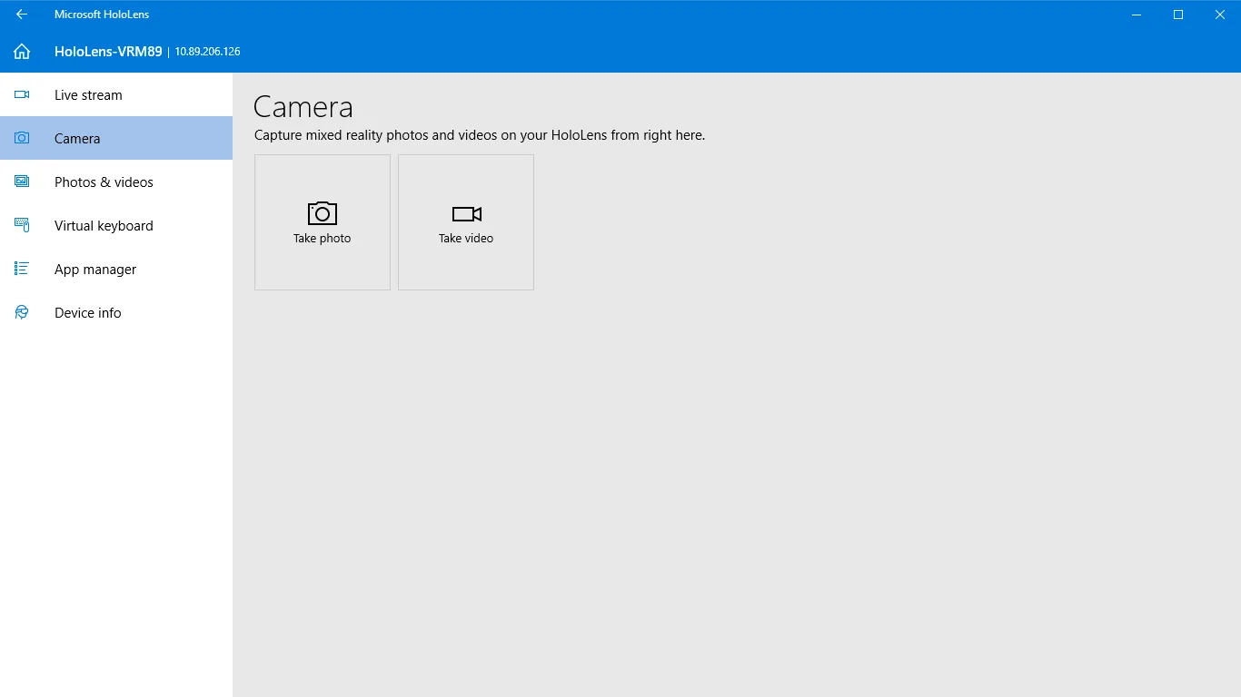 Microsoft HoloLens screenshot 2