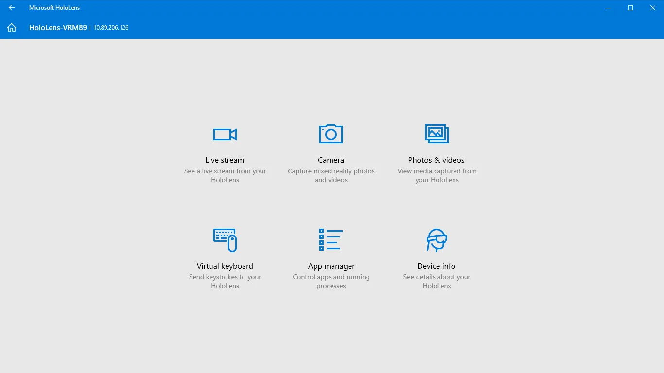 Microsoft HoloLens screenshot 3