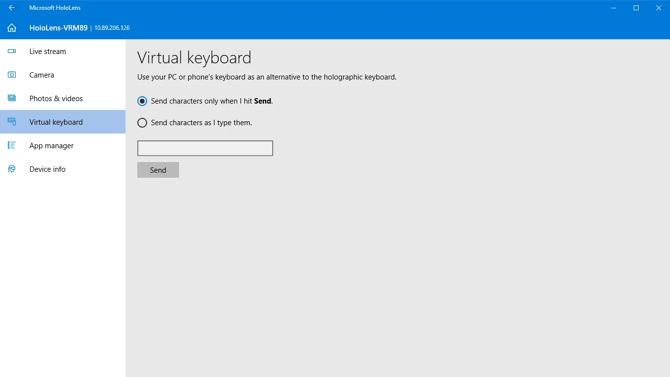 Microsoft HoloLens screenshot 4