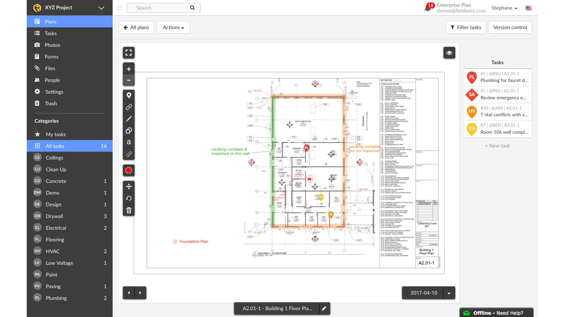 Fieldwire screenshot 5