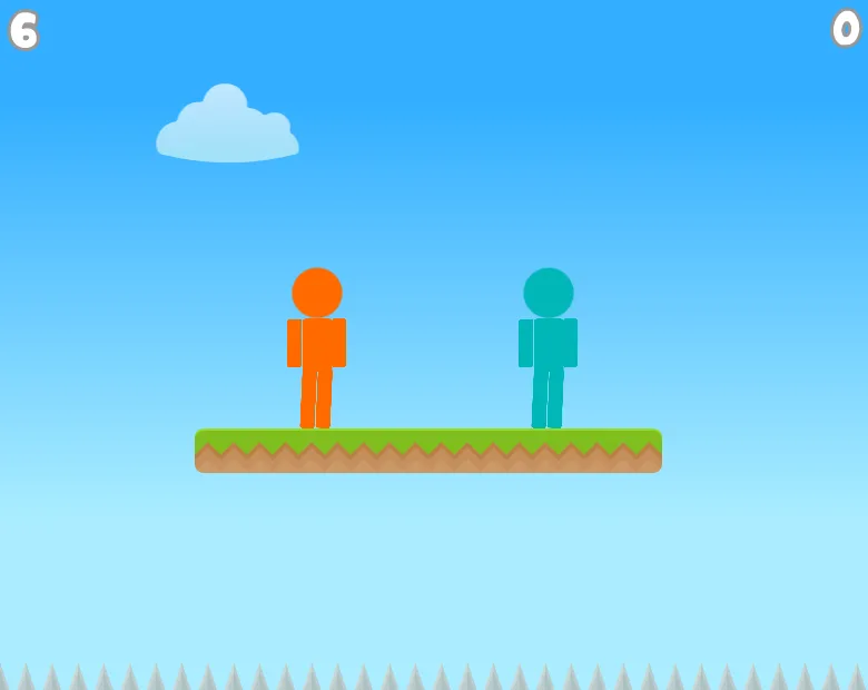 Don't Fall! - 2 player ragdoll game screenshot 4