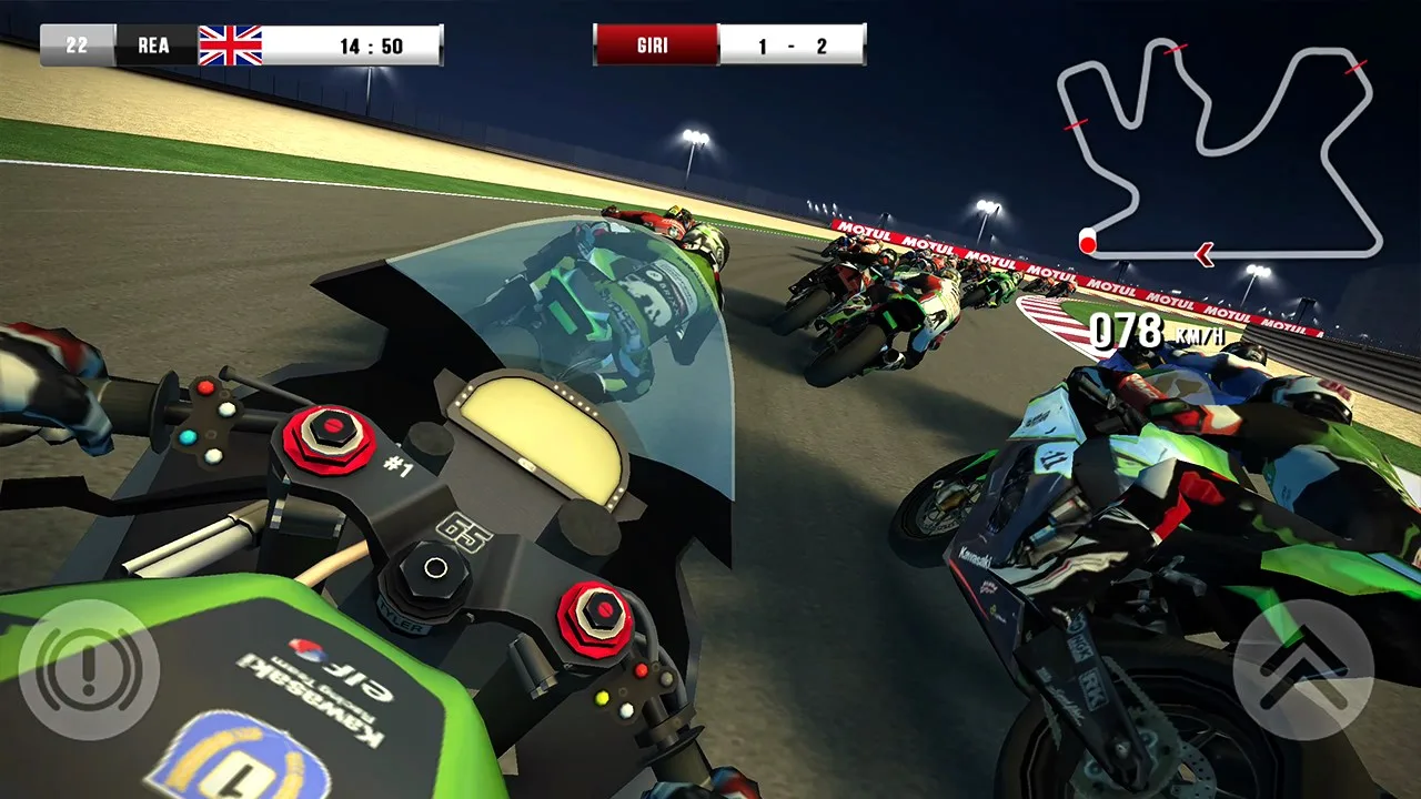 SBK16 Official Mobile Game screenshot 1