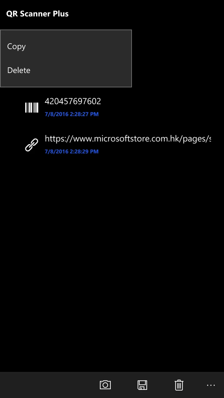 QR Scanner Plus screenshot 1