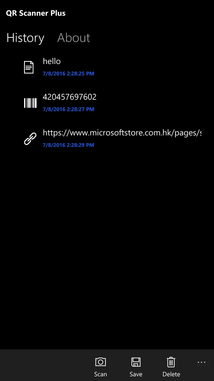 QR Scanner Plus screenshot 2