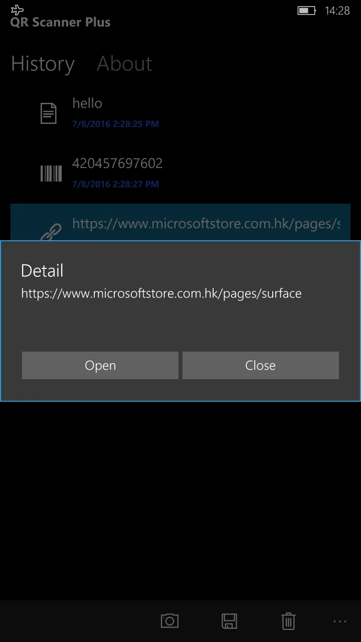 QR Scanner Plus screenshot 3