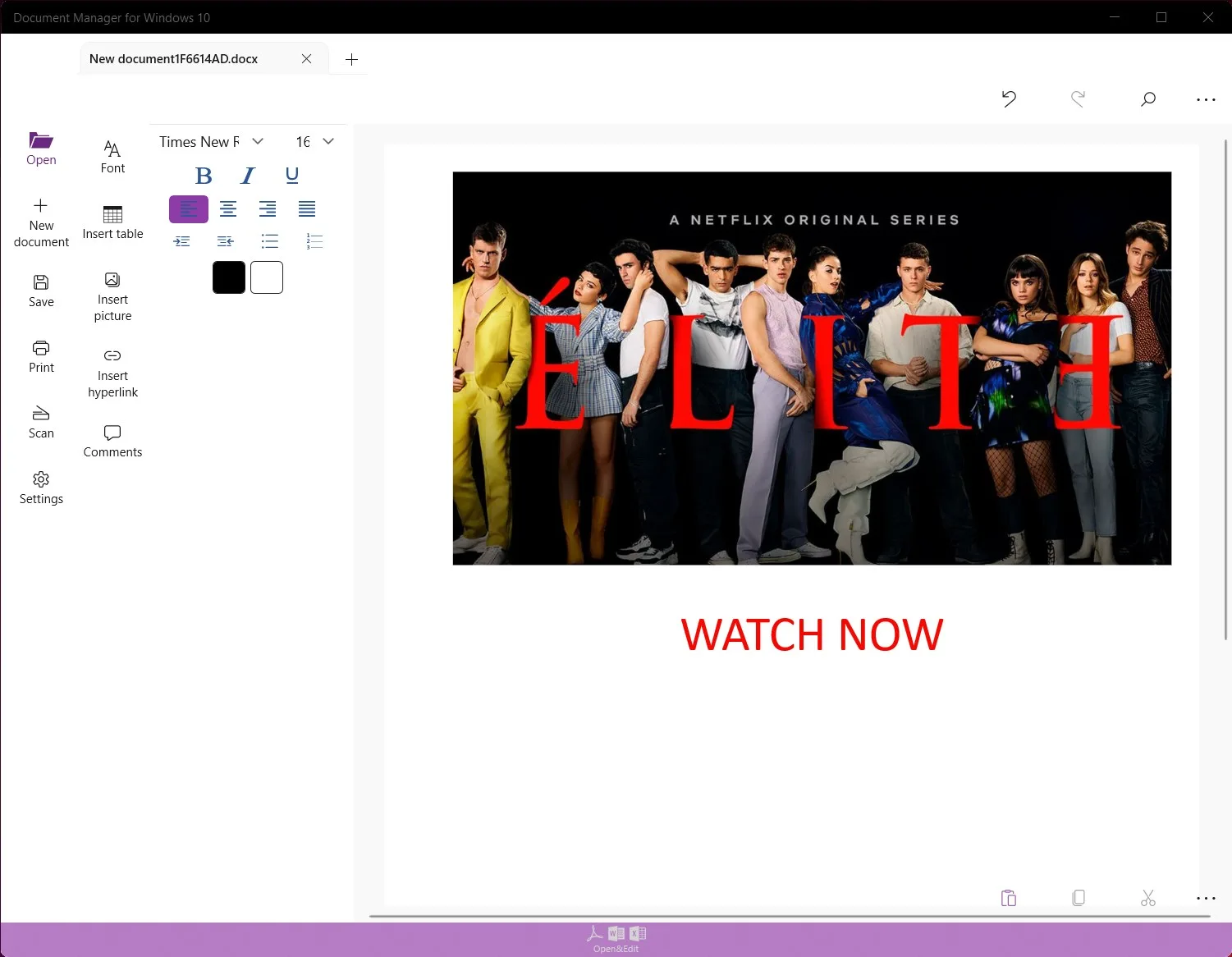 Document Manager for Windows 10 screenshot 2