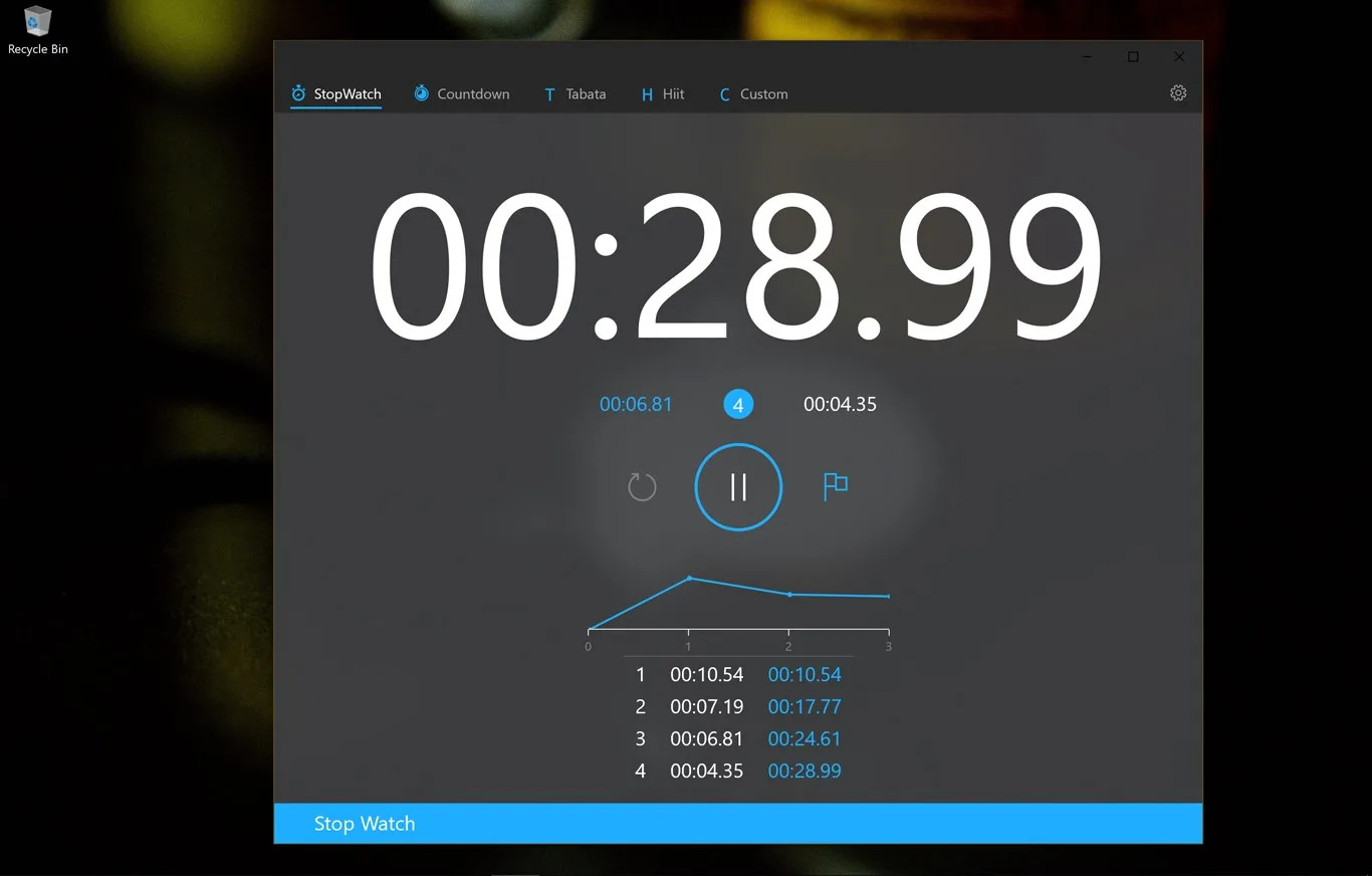 Fit Timer screenshot 1