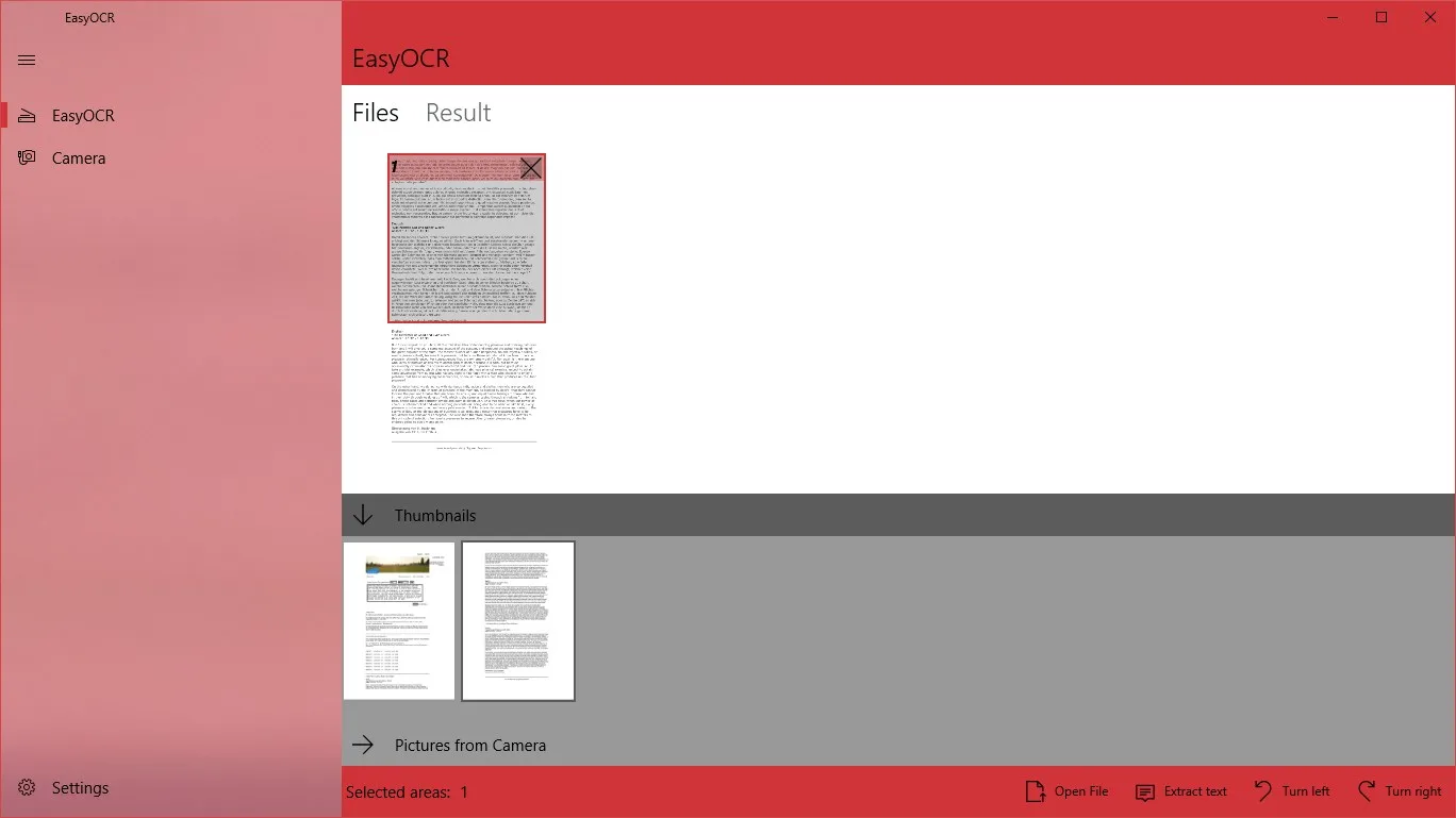 EasyOCR screenshot 2