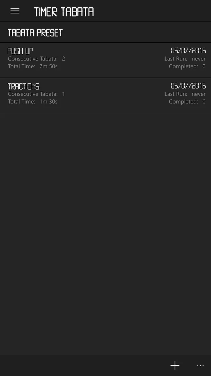 Timer Tabata screenshot 2