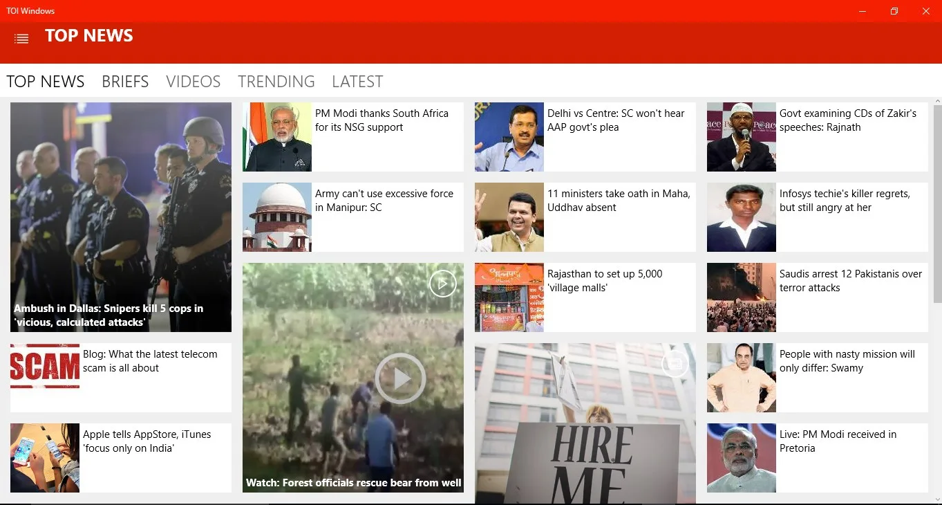 TOI App screenshot 3