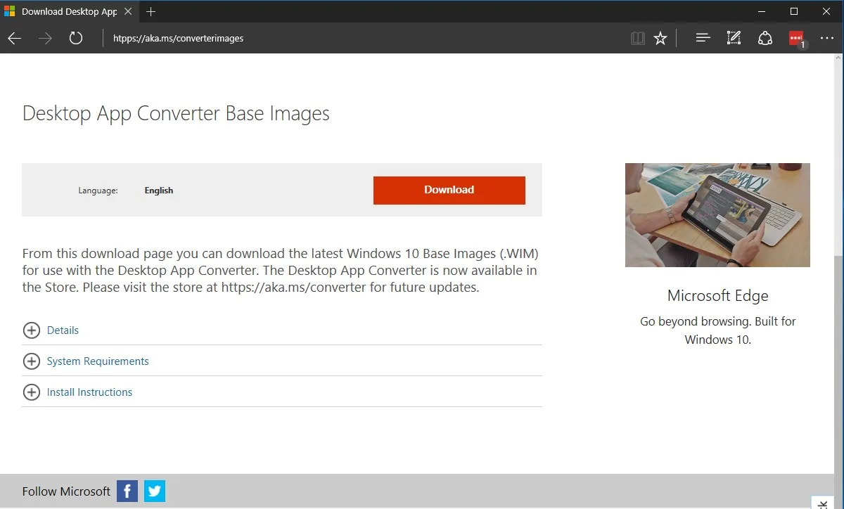 Desktop App Converter screenshot 3