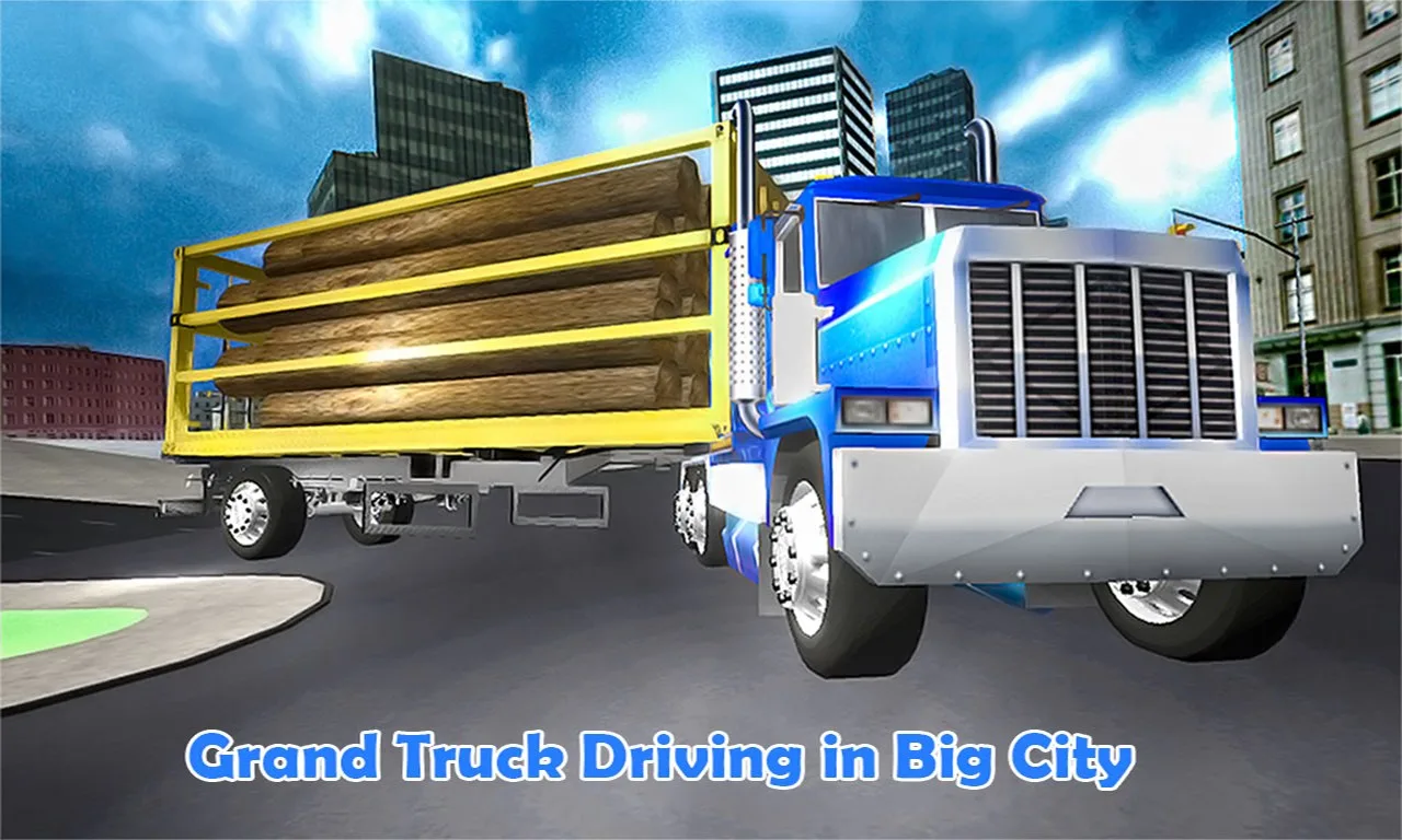 City Transport Cargo Truck Driver 3D screenshot 3