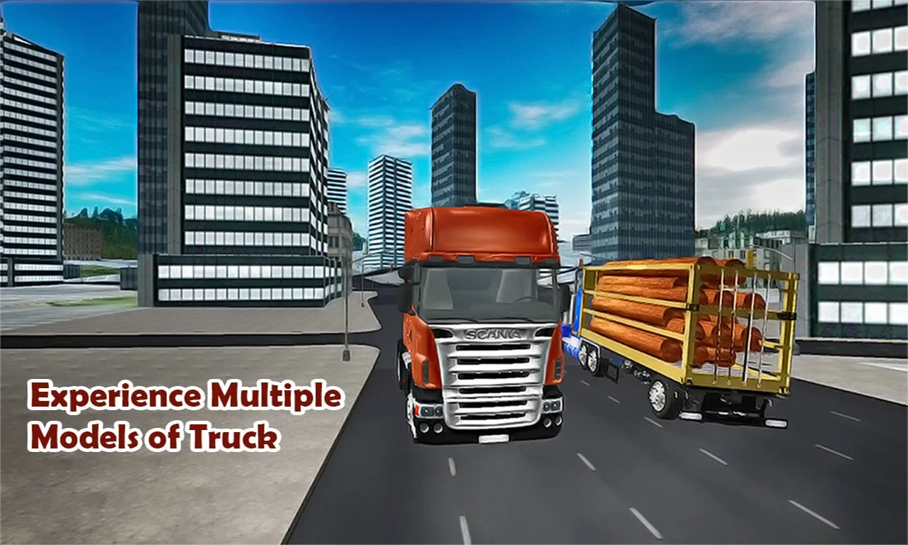 City Transport Cargo Truck Driver 3D screenshot 5