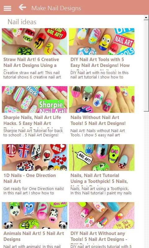 Make Nail Designs screenshot 1
