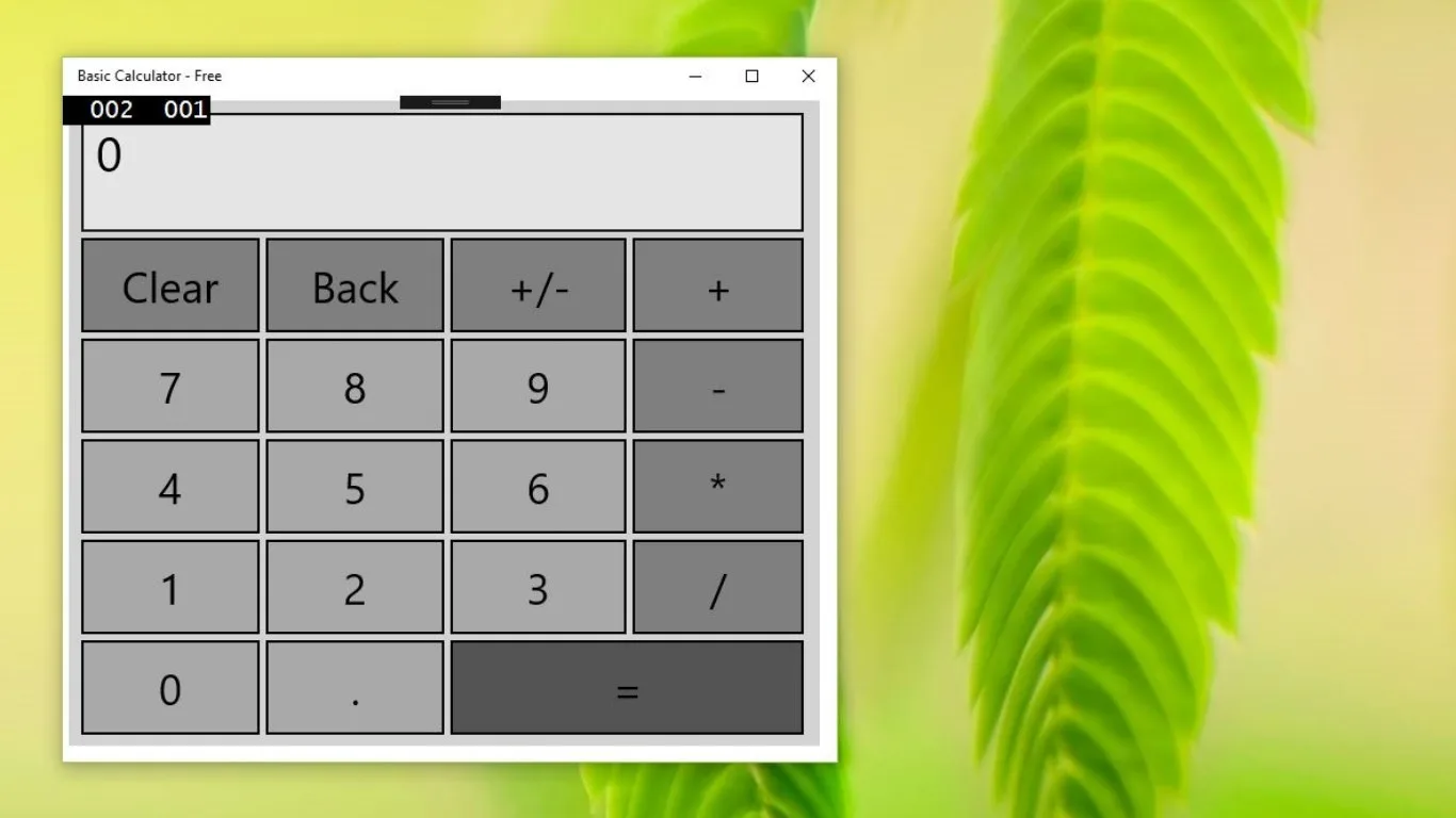 Basic Calculator - Free screenshot 1