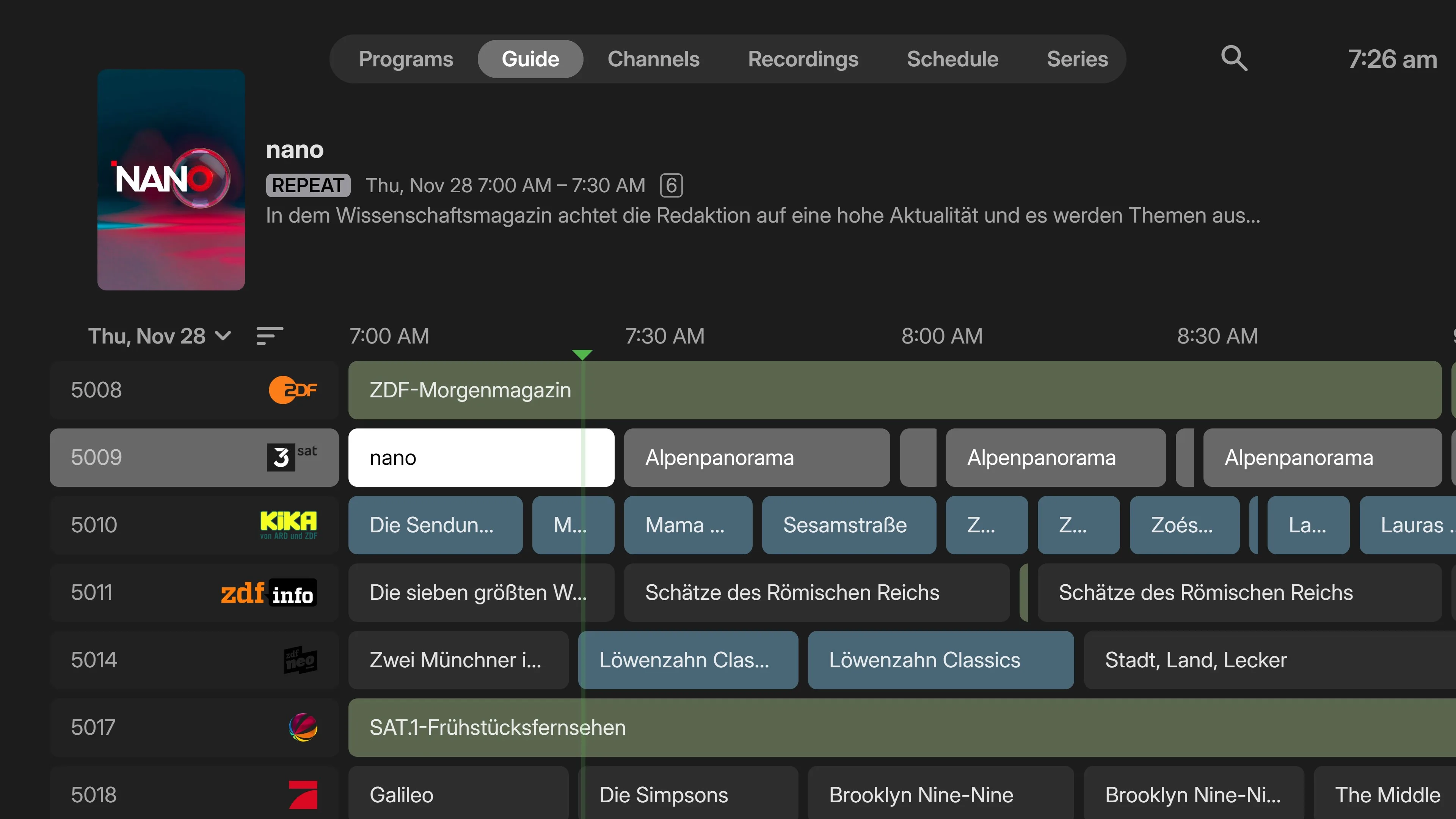 Emby screenshot 1