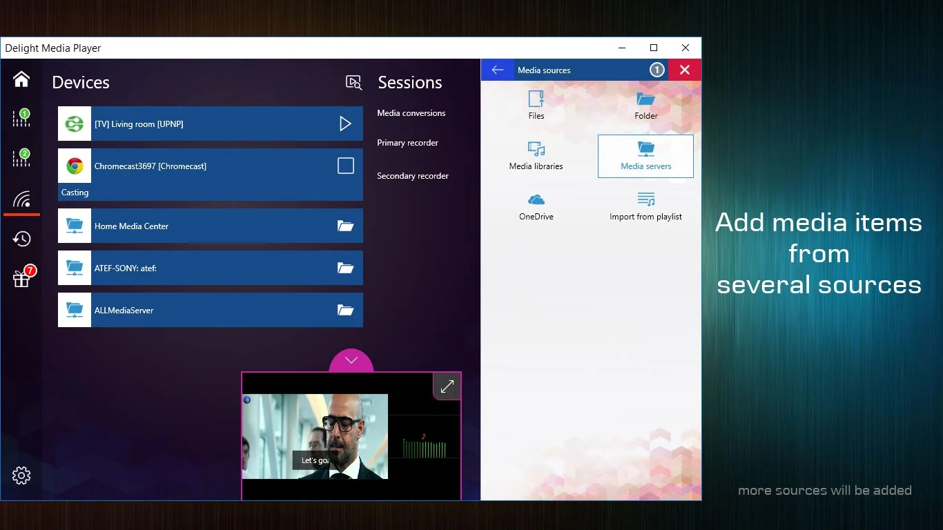 Delight Media Player screenshot 2