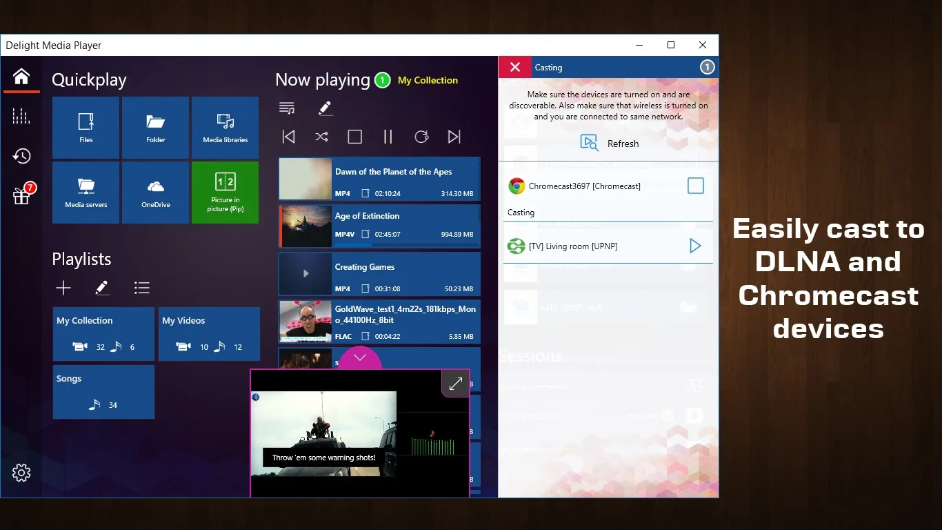 Delight Media Player screenshot 5