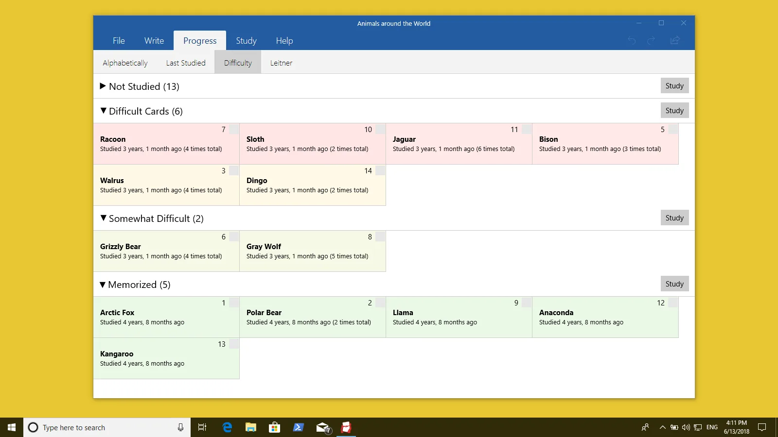 Flashcard Hero screenshot 3
