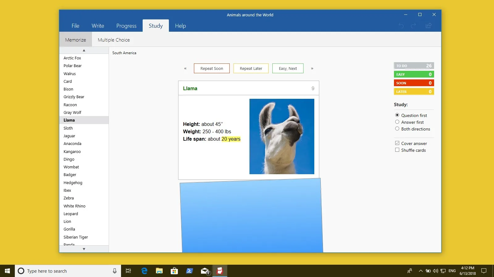 Flashcard Hero screenshot 5