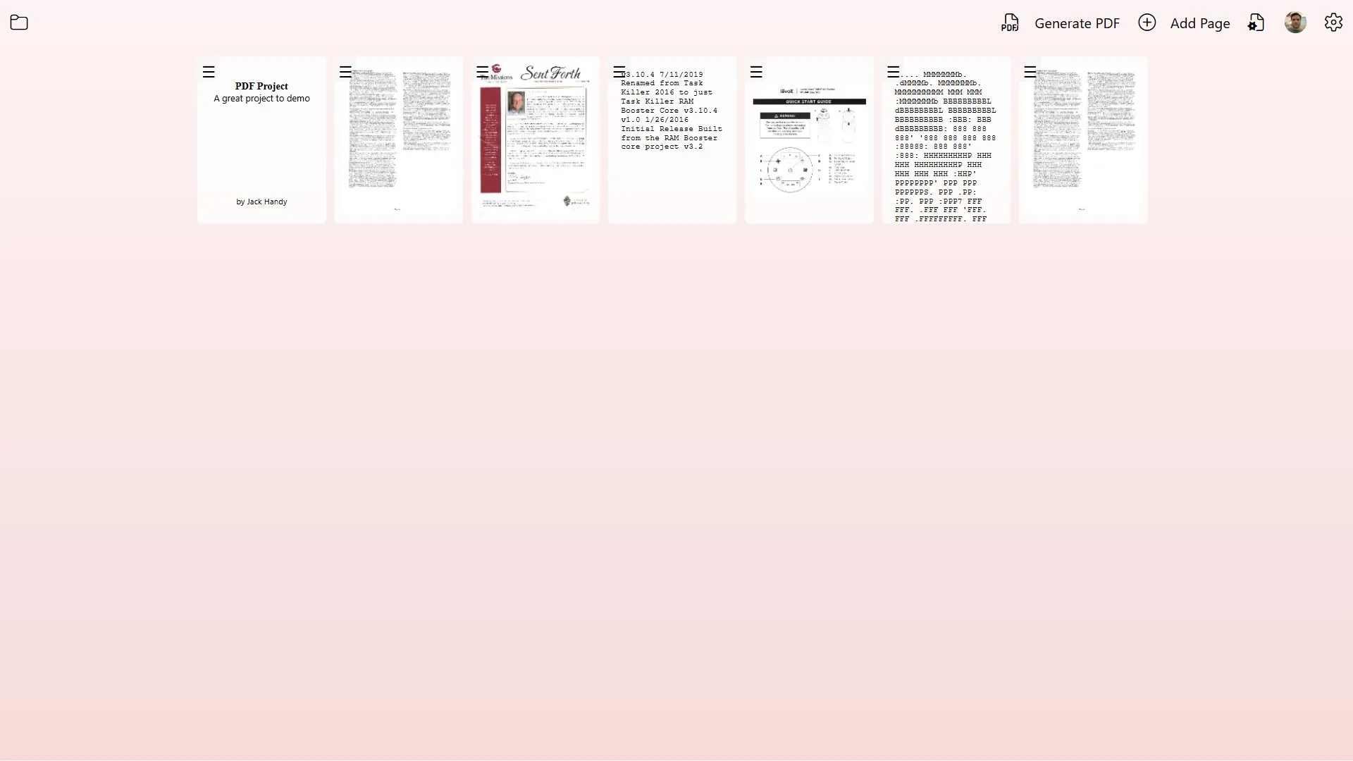 PDF Document Scanner screenshot 1