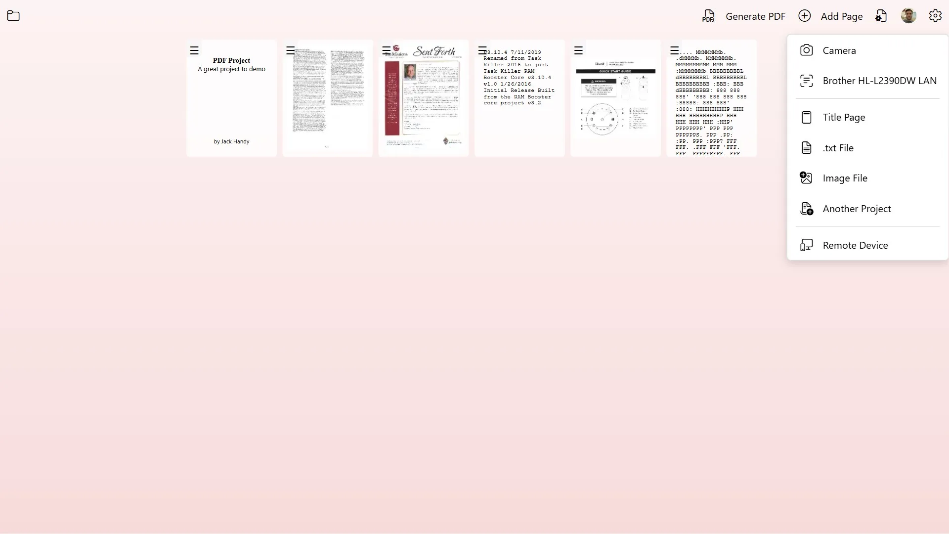 PDF Document Scanner screenshot 2